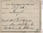 Etiketten zu Beryll (NHMW-MIN-Af836)